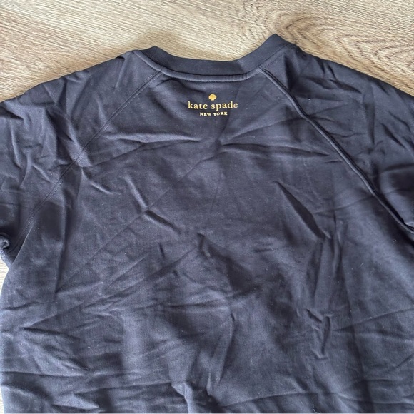 Kate Spade Beauty and the Beast Black Crew Neck Sweater - Picture 7 of 7